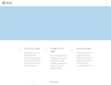 Tablet Screenshot of copythatconverts.com